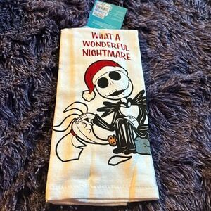 Disney the nightmare before christmas dish towels